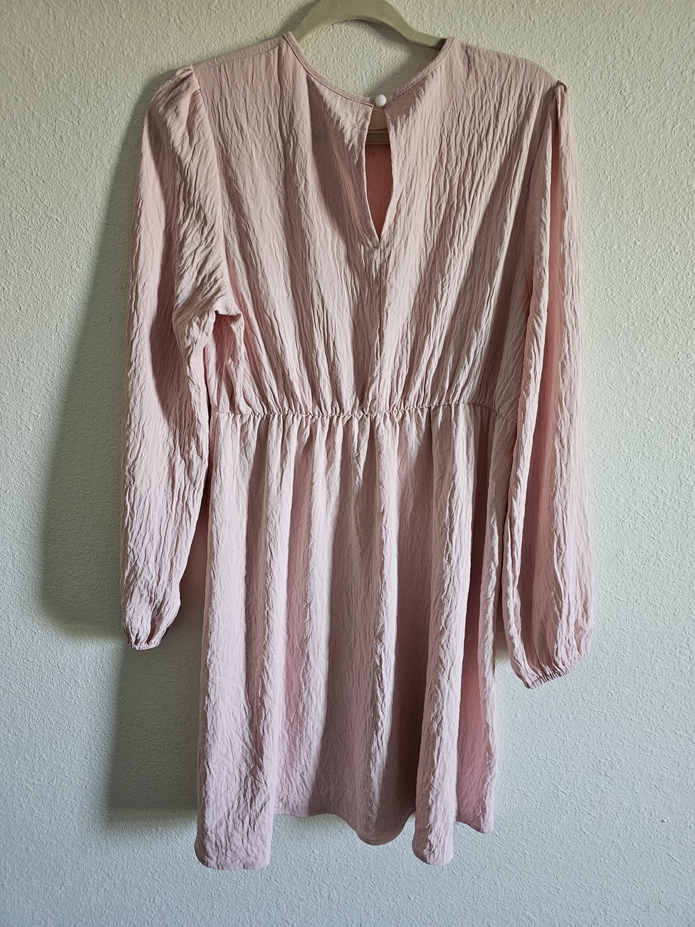 Pink Long-Sleeve Dress - Picture 2 of 8